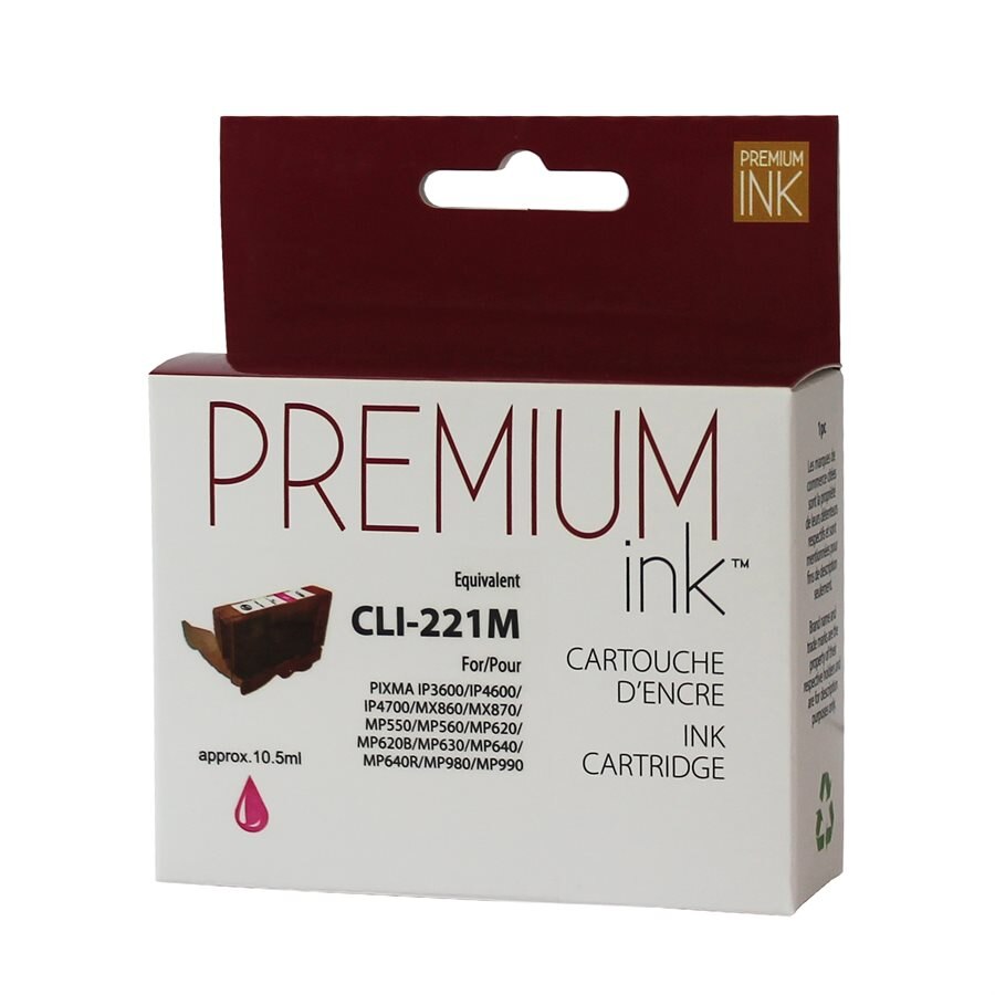 Canon CLI-221 Alternative Magenta Premium Ink